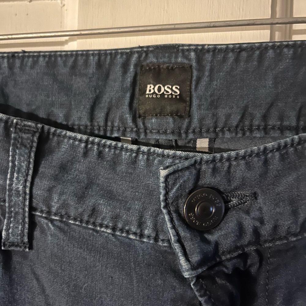 Hugo Boss Delaware 3-1 Blue Jeans Men’s Size 34/32 - Picture 2 of 10